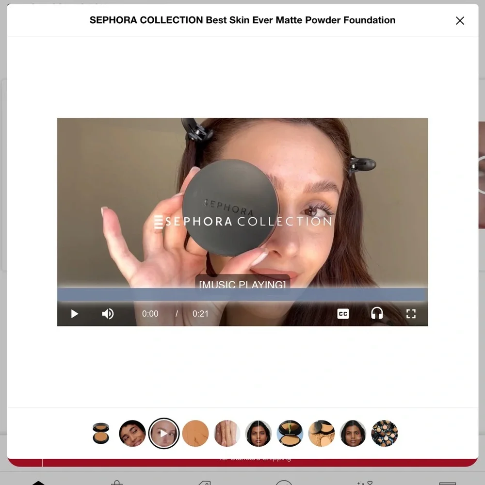 Sephora Matte Protection Powder Foundation - Picture 5 of 10